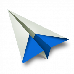 Blue Paper Plane PNG Image - PurePNG | Free transparent CC0 PNG ...