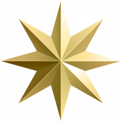Gold Star Transparent PNG Image | backgrounds - graphics | Pinterest ...