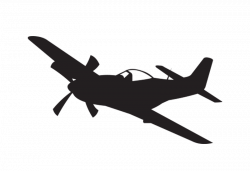 Mustang Plane Wall Decal – Easy Decals