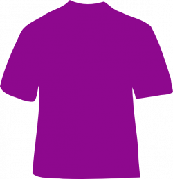 Purple T-shirt Clip Art at Clker.com - vector clip art online ...
