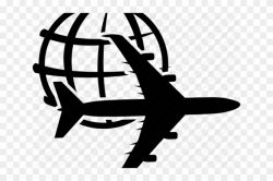 Flight Clipart Shipping - Shape Of A Plane, HD Png Download ...