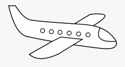 Free Airplane Clip Art Acoloring - Plane Clip Art Simple ...