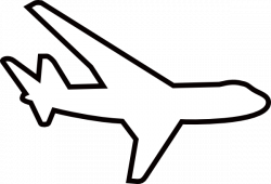 Free Airplane Stencil, Download Free Clip Art, Free Clip Art ...