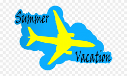 Summer Vacation With Plane - Compare Flight Prices Clipart ...