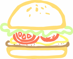 Clipart - burger linda kim 01