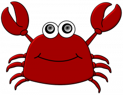 Clipart - Cartoon Crab