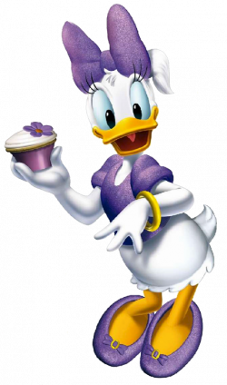 Daisy Duck Transparent Clipart - 1165 - TransparentPNG