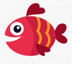 Red Fish Clipart - Red Fish Clipart Png , Transparent ...