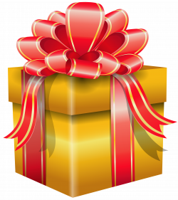 Yellow Gift Box PNG Clipart - Best WEB Clipart