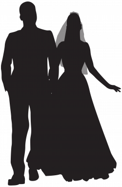 Wedding Couple PNG Silhouette Clip Art | Gallery Yopriceville ...