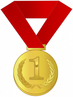 OnlineLabels Clip Art - Gold Medal / Award