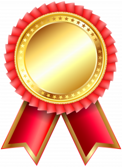 Red Award Rosette PNG Clipar Image | Gallery Yopriceville - High ...