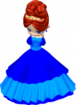 Princess in Blue Poser PNG Clipart (24) by clipartcotttage on DeviantArt