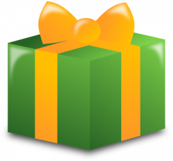 Clipart present wrapped present - Graphics - Illustrations - Free ...