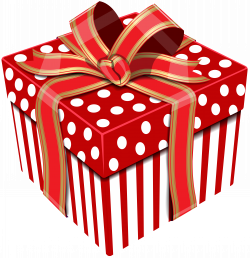 Cute Red Gift Box Transparent PNG Clip Art Image | Gallery ...