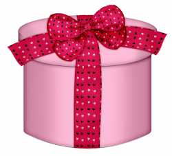 Pink Heart Round Gift Box PNG Clipart | ◇Gifts Boxes◇ กล่องของขวัญ ...