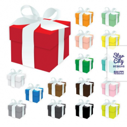 Gift Box Clip Art box clipart present clipart by ...