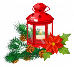 Red Christmas Lantern Transparent PNG Clipart | 3D CHRISTMAS PNG ...