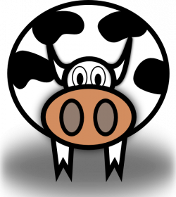 Free Free Cow Vector, Download Free Clip Art, Free Clip Art on ...
