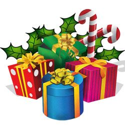 Free Clipart: Christmas Presents, Ribbons | HoHoHo ...