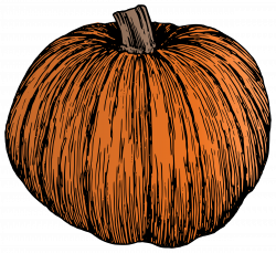 Clipart - Pumpkin - Colour