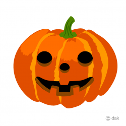 Laughing Halloween Pumpkin Clipart Free Picture｜Illustoon