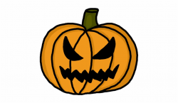 Scary Clipart Pumpkin - Scary Halloween Pumpkin Clipart ...