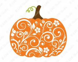 Pumpkin SVG, Lace Pumpkin Svg, Halloween Svg, Pumpkin ...