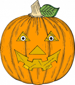 Pumpkin Face Clip Art at Clker.com - vector clip art online, royalty ...