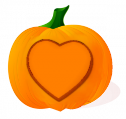 Clipart pumpkin heart - Graphics - Illustrations - Free Download on ...