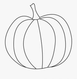 Pumpkin Line Drawing Clip Art - Free Printable Pumpkin ...
