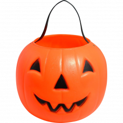 Empire Blow Mold Plastic Jack-o-Lantern Candy Pail or Bucket ...