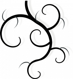 Clipart - design element: swirl