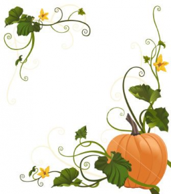 Pumpkin Vine Border | Random Awesomeness Art etc. | Fall ...
