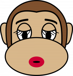 Clipart - Monkey Emoji - Sexy