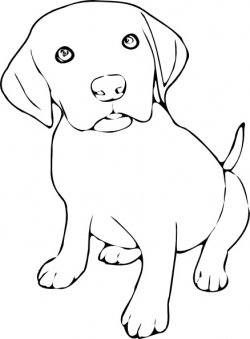 Puppy clip art Free vector in Open office drawing svg ( .svg ...