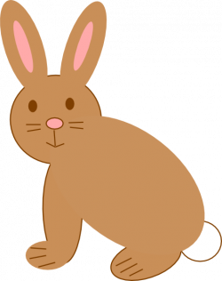 Brown rabbit clip art at vector clip art png - ClipartPost