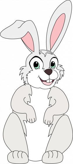 Clipart - Cartoon Rabbit