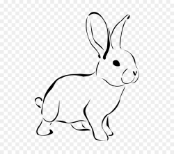 Easter Bunny Background clipart - Rabbit, transparent clip art