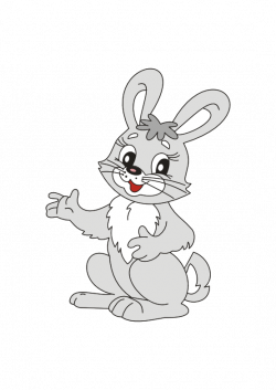 clipartist.net » Clip Art » tale rabbit easter Easter scallywag ...