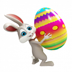 Easter Bunny Egg hunt Easter egg Clip art - Easter eggs with eggs ...