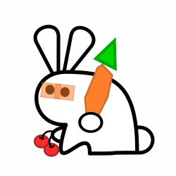 White Rabbit Holland Lop Clip art - rabbit 2400*2400 transprent Png ...