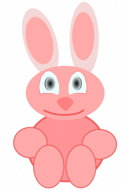 clipartist.net » Clip Art » o baby rabbit easter Easter scallywag ...