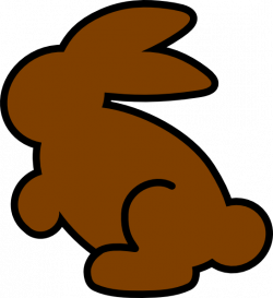Dark Orange Bunny Clip Art at Clker.com - vector clip art online ...