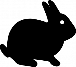 Sitting Rabbit Svg Png Icon Free Download (#74463) - OnlineWebFonts.COM