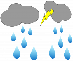 28+ Collection of Rain With Lightning Clipart | High quality, free ...