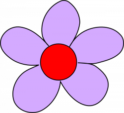 Light Purple Flower Clip Art at Clker.com - vector clip art online ...