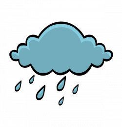 Rain Cloud Animation Clip art - raindrops material 600*630 ...