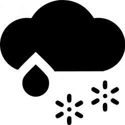 Cloud Rain Snow Wintry Mix Svg Png Icon Free Download (#541867 ...