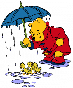 Rain Drops Keep Falling On My Head | Winnie the Pooh | Pinterest ...